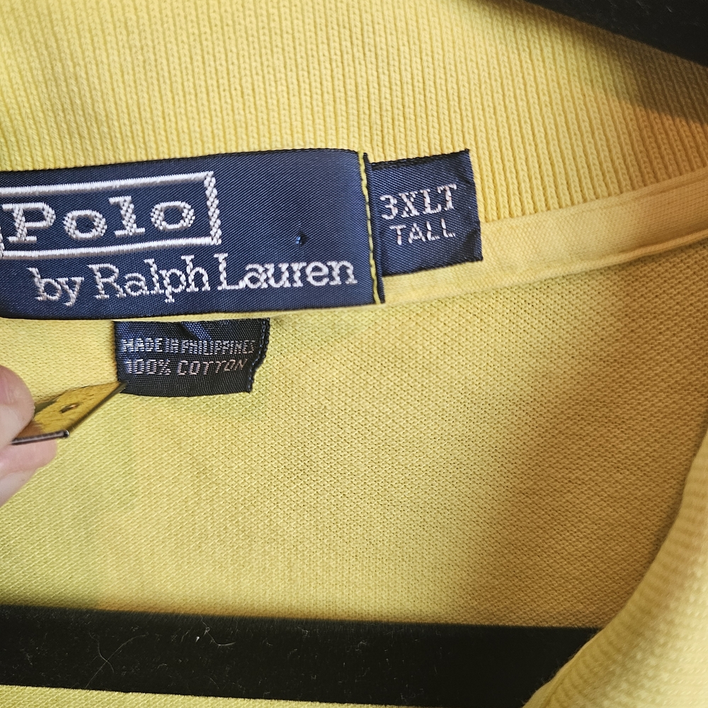 Ralph Lauren Classic Yellow Polo Shirt - Picture 2 of 3